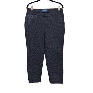 Old Navy Mid-Rise Harper Fine Polka Dot Ankle Pants Size 6